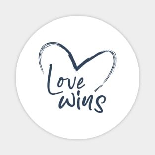 love wins Magnet